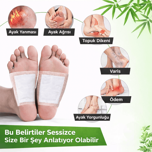 Konfely Odun Sirkesi Özlü Ayak Detoks Bandı