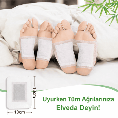 Konfely Odun Sirkesi Özlü Ayak Detoks Bandı